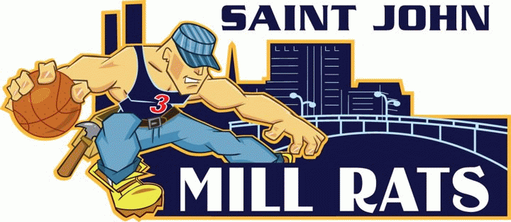 Saint John Mill Rats 2011-Pres Primary Logo iron on heat transfer...
